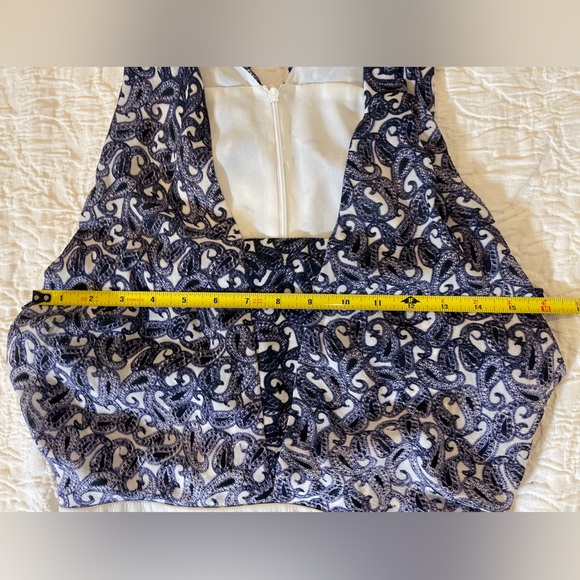 Yigal Azrouel Ombre Paisley Georgette 100% Silk MAXI Dress Gown. - Picture 8 of 11